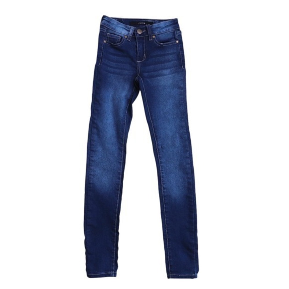 Joe's Jeans Girls Size 10 Blue Marlin Wash Skinny Stretch Jeans Adjustable Waist